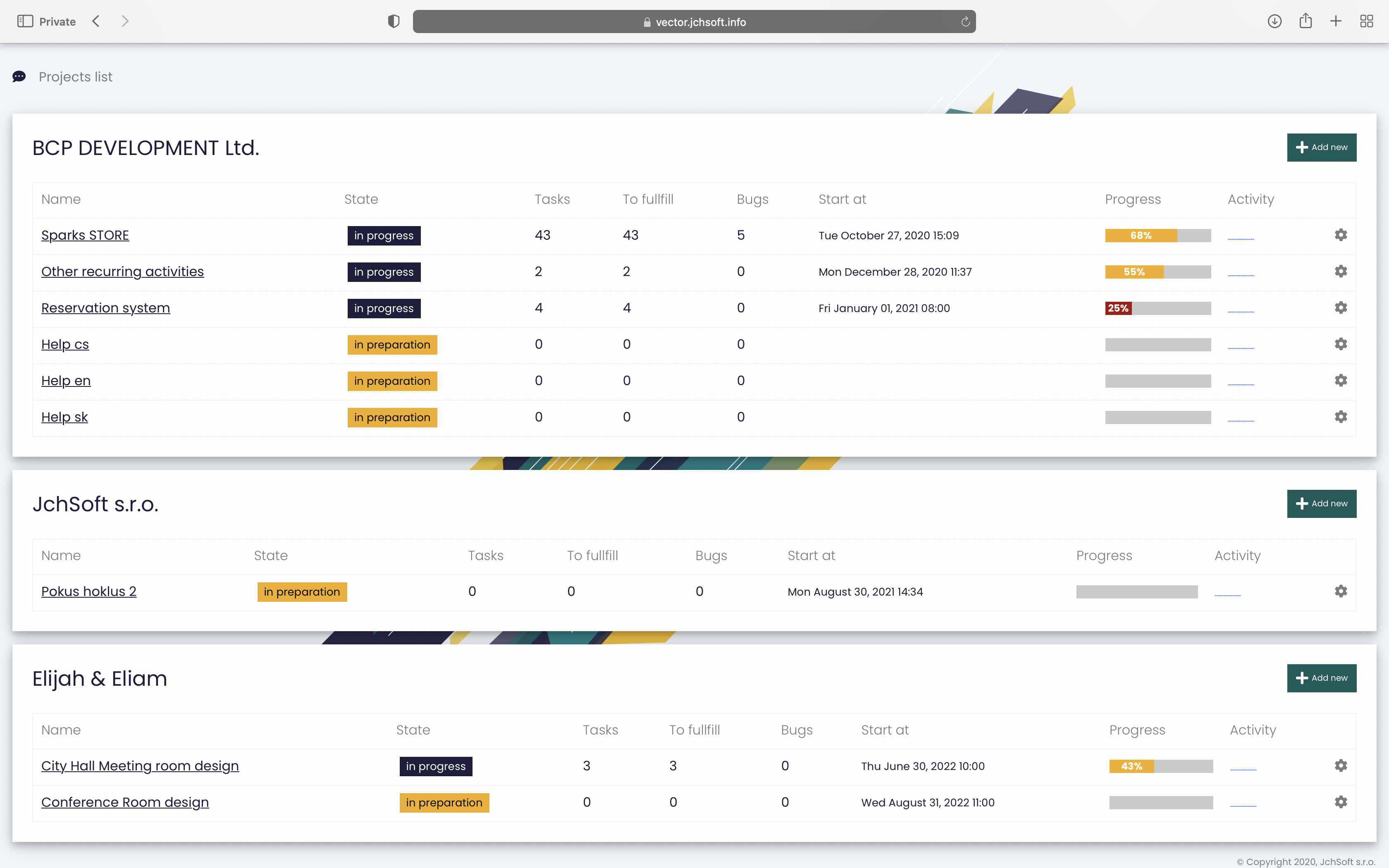 picture of McpTask.online's project status